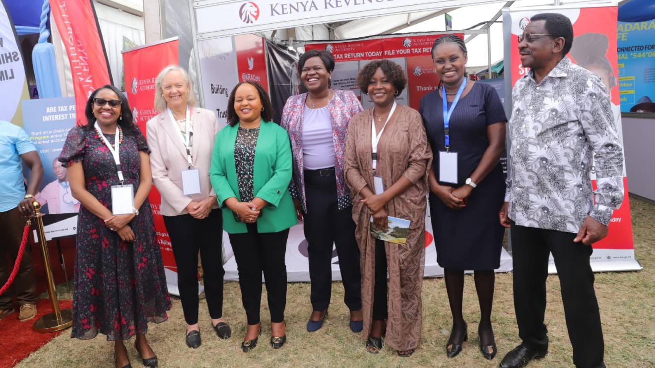 Governors including Ann Waiguru and the American Ambassador to Kenya Meg Whitman. PHOTO/COURTESY